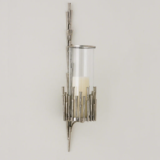 Global Views Spike Wall Sconce-Antique Nickel