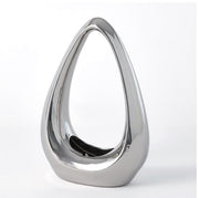Global Views Vases CARRY ABOUT VASE-SILVER