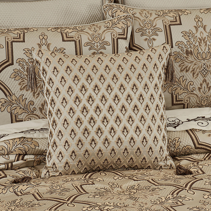 Gold Coast 18" Square Decorative Throw Pillow