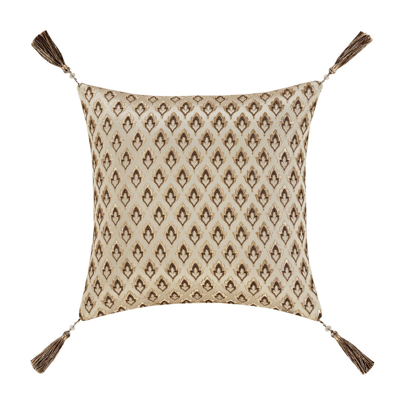 Gold Coast 18" Square Decorative Throw Pillow