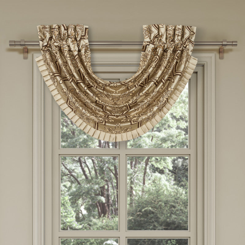 Gold Coast Window Waterfall Valance