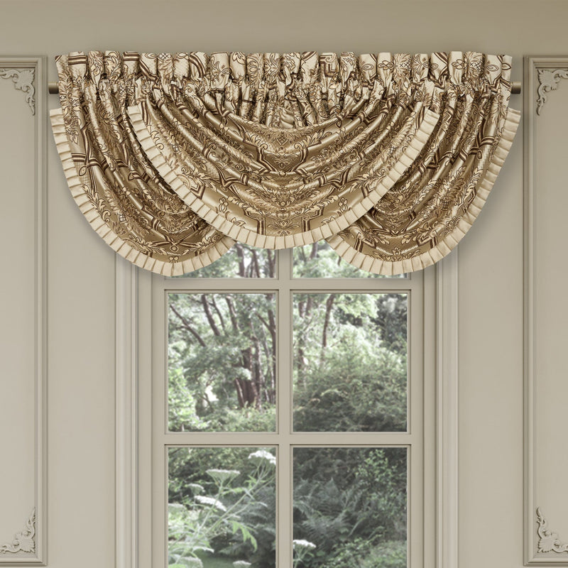 Gold Coast Window Waterfall Valance