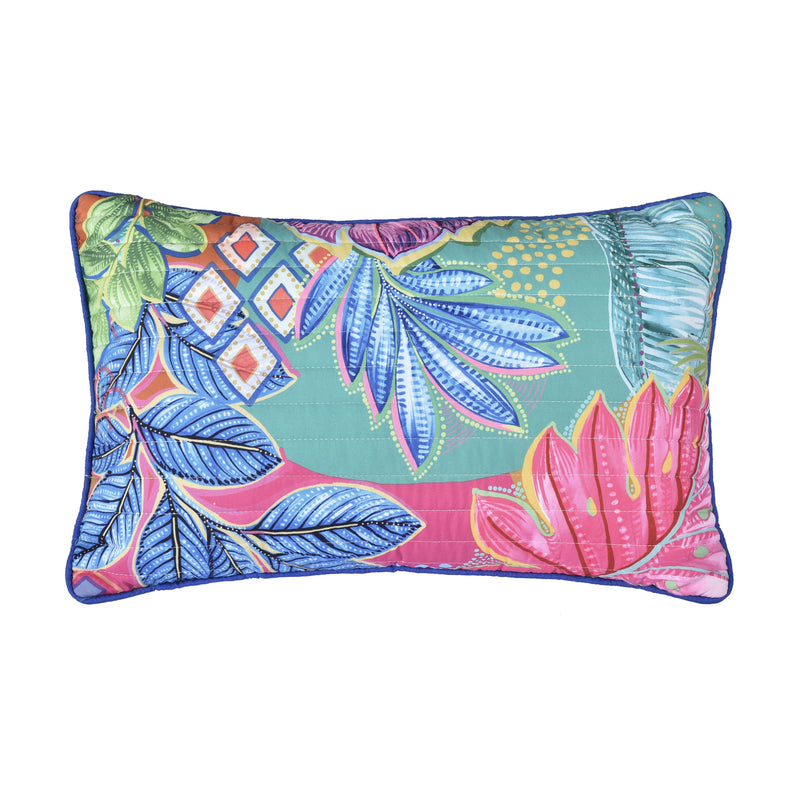 Hanalei Quilted Boudoir Decorative Throw Pillow