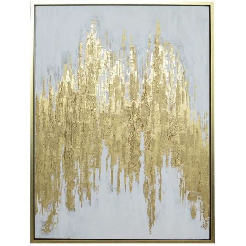 Harp & Finial MANHATTAN FRAMED CANVAS ART