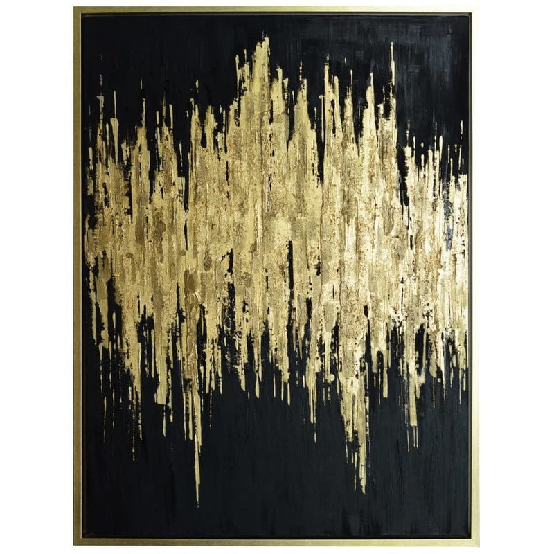 Harp & Finial Wall Decor BROOKLYN FRAMED CANVAS ART