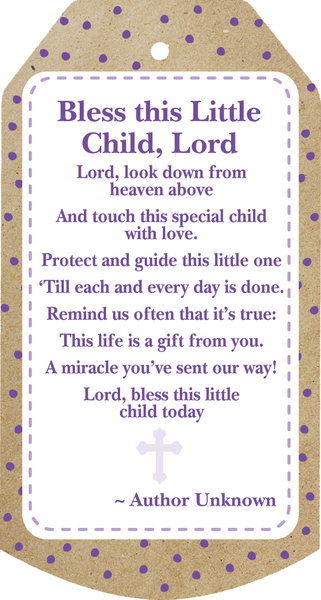 Serenity Lamb w/ Crib Cross - Girl (2 pc. set)