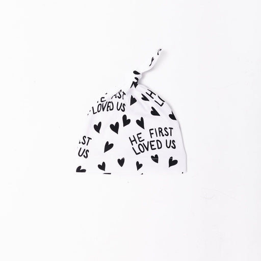 Holy Pals Accessories He First Loved Us Knotted Hat Cotton