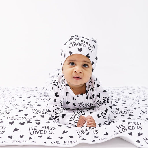 Holy Pals Accessories He First Loved Us Knotted Hat Cotton