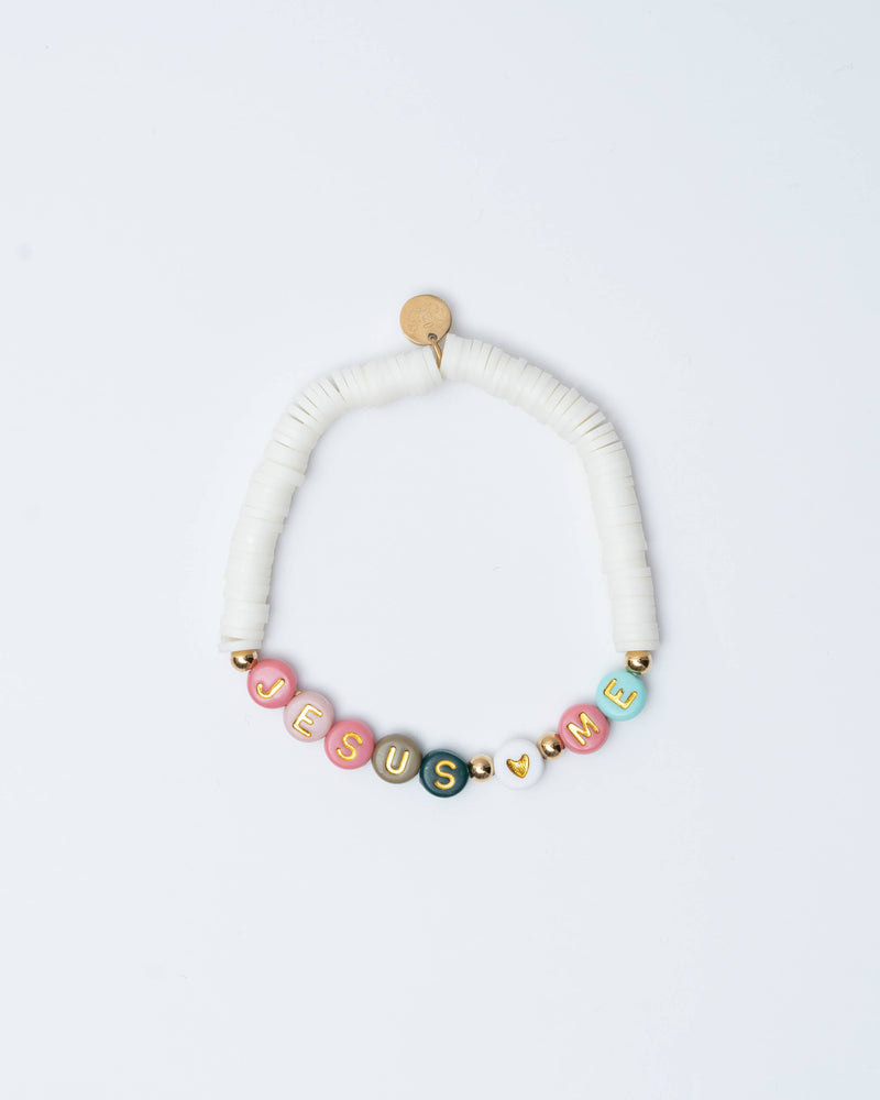 Holy Pals Accessories JESUS LOVES ME Letter Bracelet