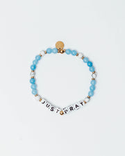 Holy Pals Accessories JUST PRAY Letter Bracelet