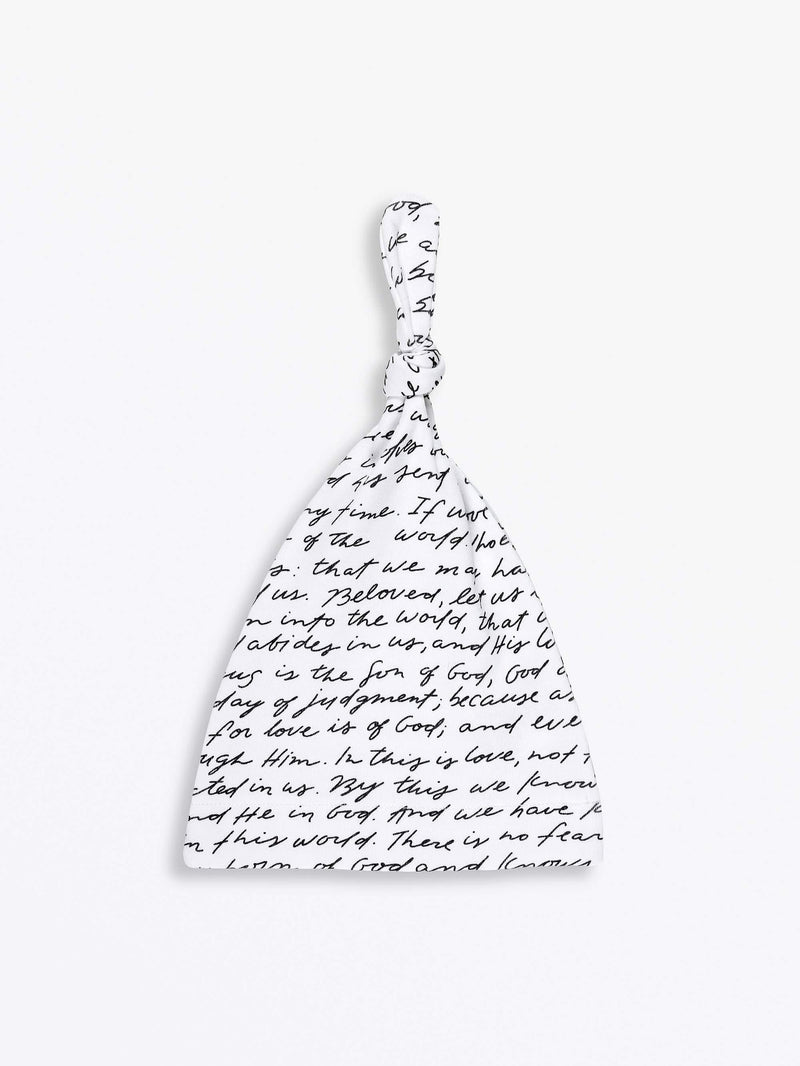 Holy Pals Accessories Love One Another Knotted Hat Cotton