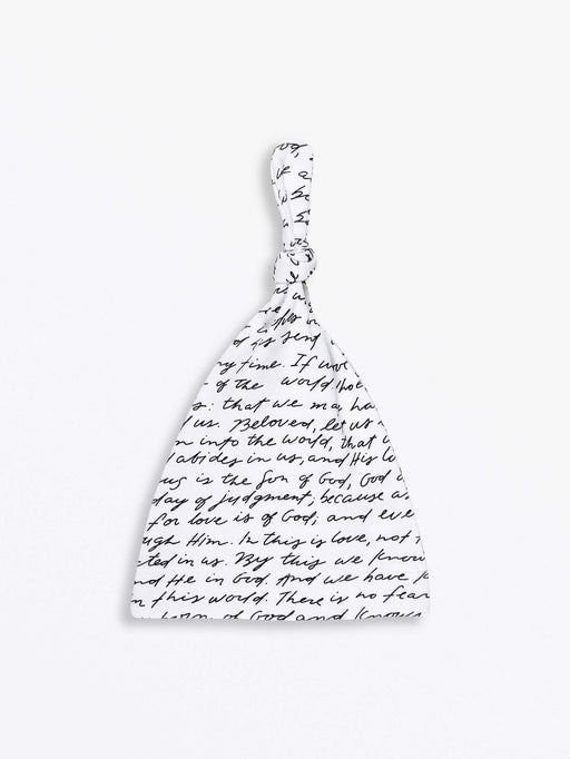 Holy Pals Accessories Love One Another Knotted Hat Cotton