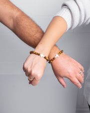 Holy Pals Accessories Tiger Large Stone Cross Bracelet