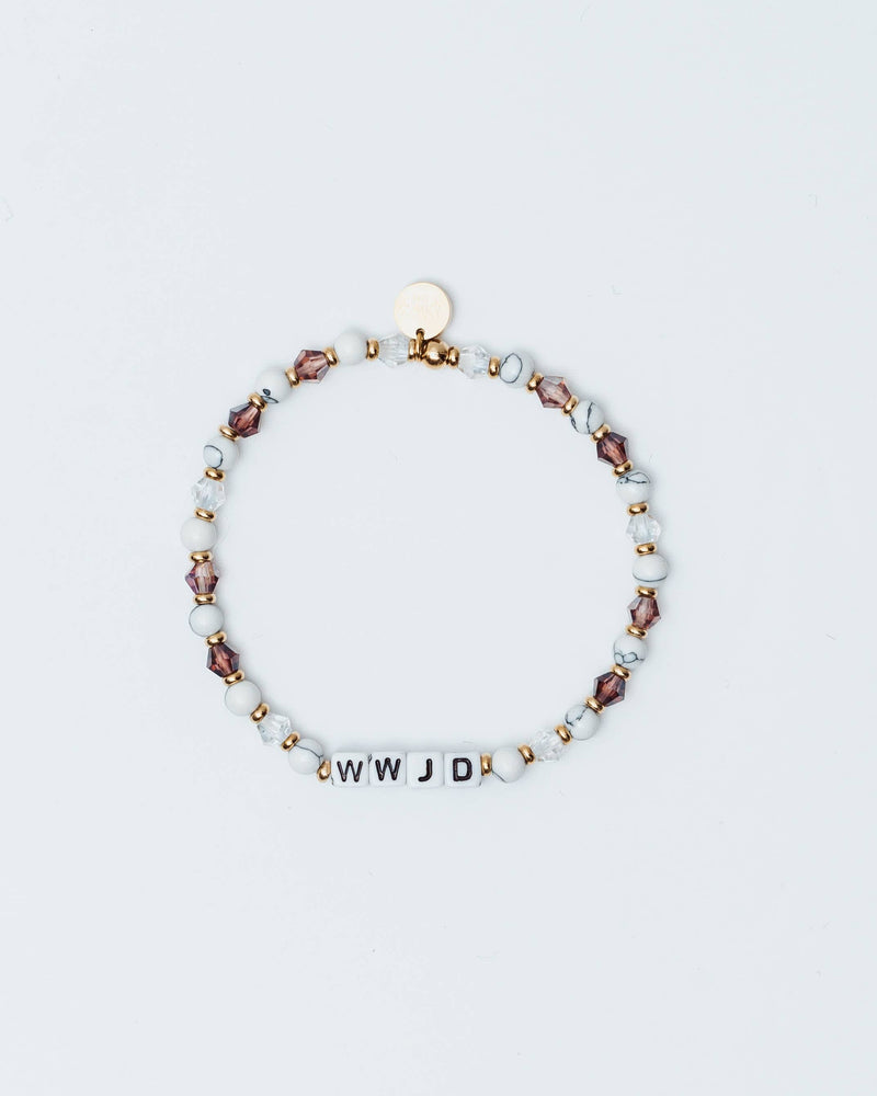 Holy Pals Accessories WWJD Letter Bracelet