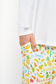 Holy Pals Adult Men's Pajamas Fruit of the Spirit Men's PJ Set Bamboo