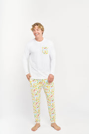 Holy Pals Adult Men's Pajamas Fruit of the Spirit Men's PJ Set Bamboo