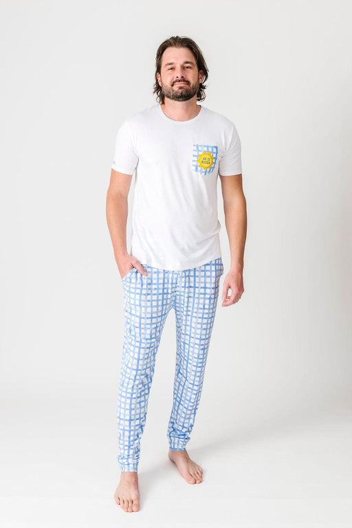 Holy Pals Adult Men's Pajamas The Risen Son Mens PJ Set Bamboo