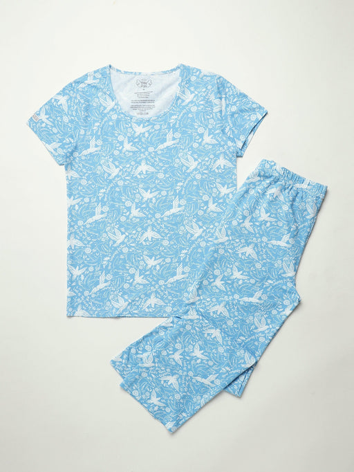Holy Pals Adult Women's Pajamas Birds of the Air Women's PJ Set Cotton