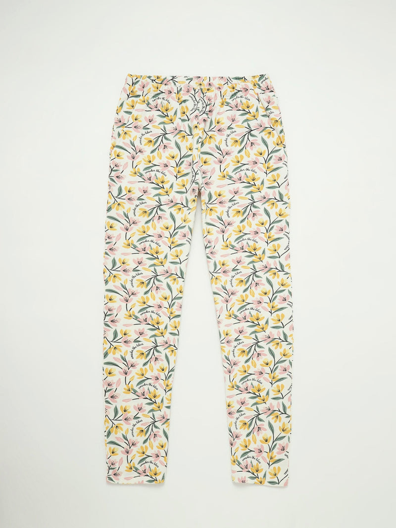 Holy Pals Adult Women's Pajamas Consider the Lilies Women's PJ Set Cotton