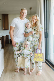 Holy Pals Adult Women's Pajamas He is Risen Women's PJ Short Sleeve Jogger Set