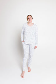 Holy Pals Adult Women's Pajamas Love One Another Womens PJ Jogger Set Cotton