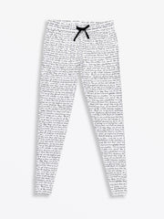 Holy Pals Adult Women's Pajamas Love One Another Womens PJ Jogger Set Cotton