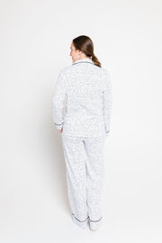 Holy Pals Adult Women's Pajamas Love One Another Womens PJ Notch Collar Set Cotton