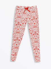 Holy Pals Adult Women's Pajamas No Greater Love Pink Women's PJ Jogger Set Bamboo