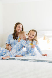 Holy Pals Adult Women's Pajamas The Risen Son Womens PJ Short Sleeve Jogger Set Bamboo