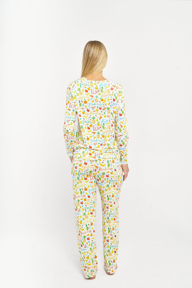 Holy Pals Adult Women's PJs Fruit of the Spirit Women's PJ Set Bamboo