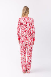 Holy Pals Adult Women's PJs John 3:16 Pink Women's PJ Set Bamboo