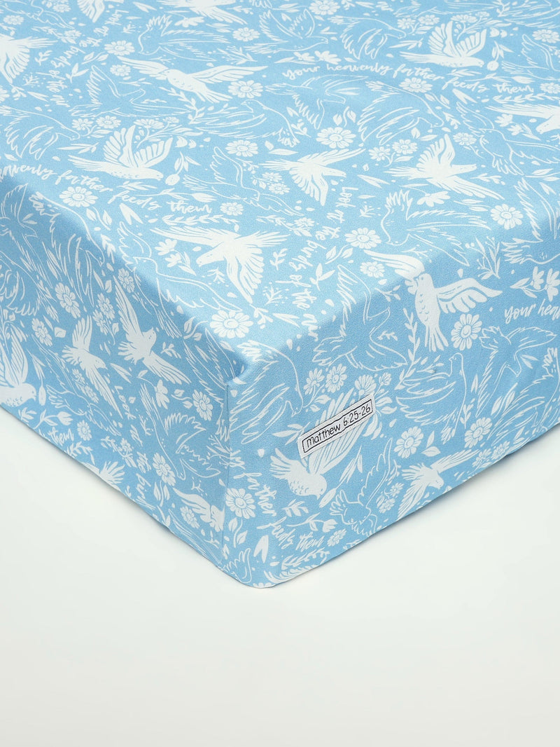 Holy Pals Bedsheet Birds of the Air Bedsheet Cotton