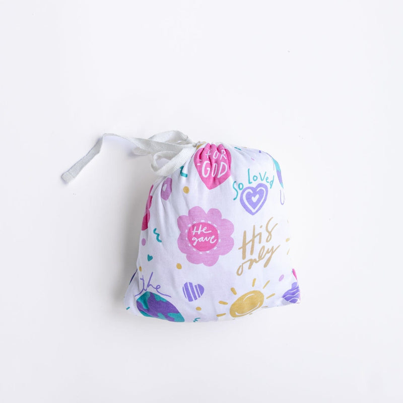 Holy Pals Bedsheet For God So Loved The World Bedsheet Cotton