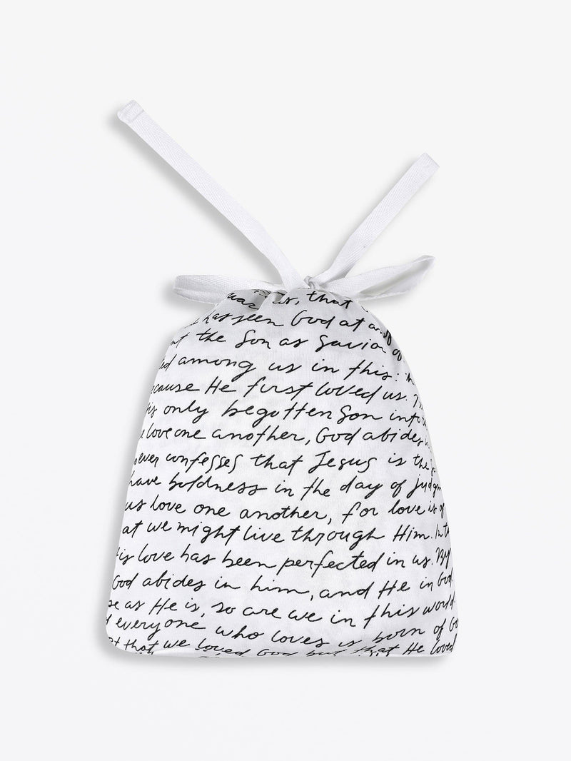 Holy Pals Bedsheet Love One Another Bedsheet Cotton