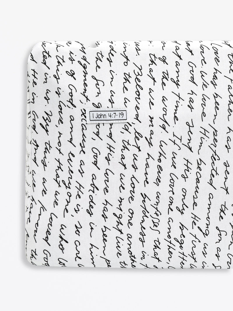 Holy Pals Bedsheet Love One Another Bedsheet Cotton