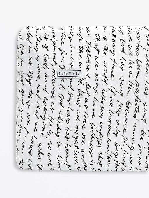 Holy Pals Bedsheet Love One Another Bedsheet Cotton