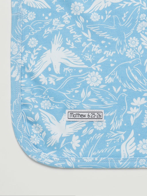 Holy Pals Blankets Birds of the Air Swaddle Cotton