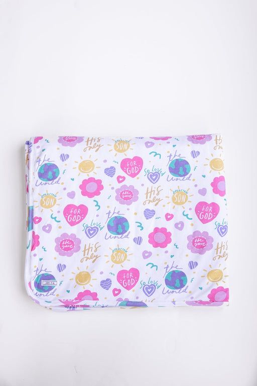 Holy Pals Blankets For God So Loved The World Blanket Cotton