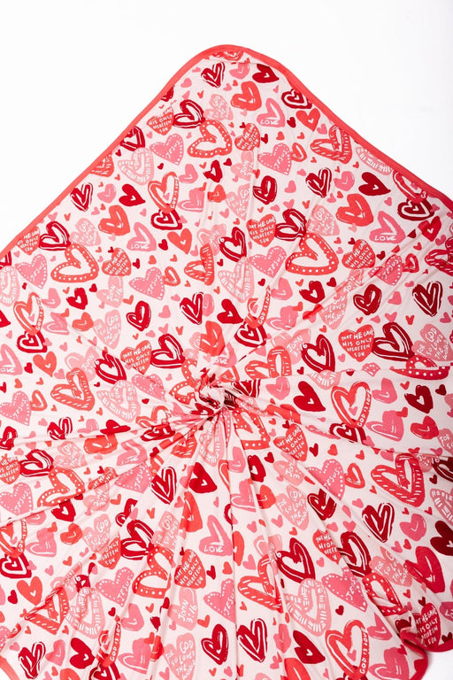 Holy Pals Blankets John 3:16 Pink Swaddle Bamboo