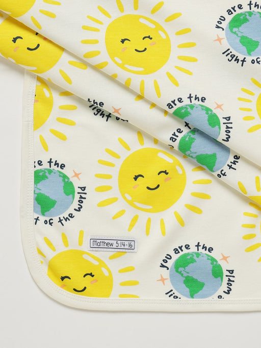 Holy Pals Blankets Light of the World Swaddle Cotton