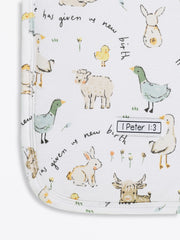 Holy Pals Blankets New Birth Blanket Bamboo