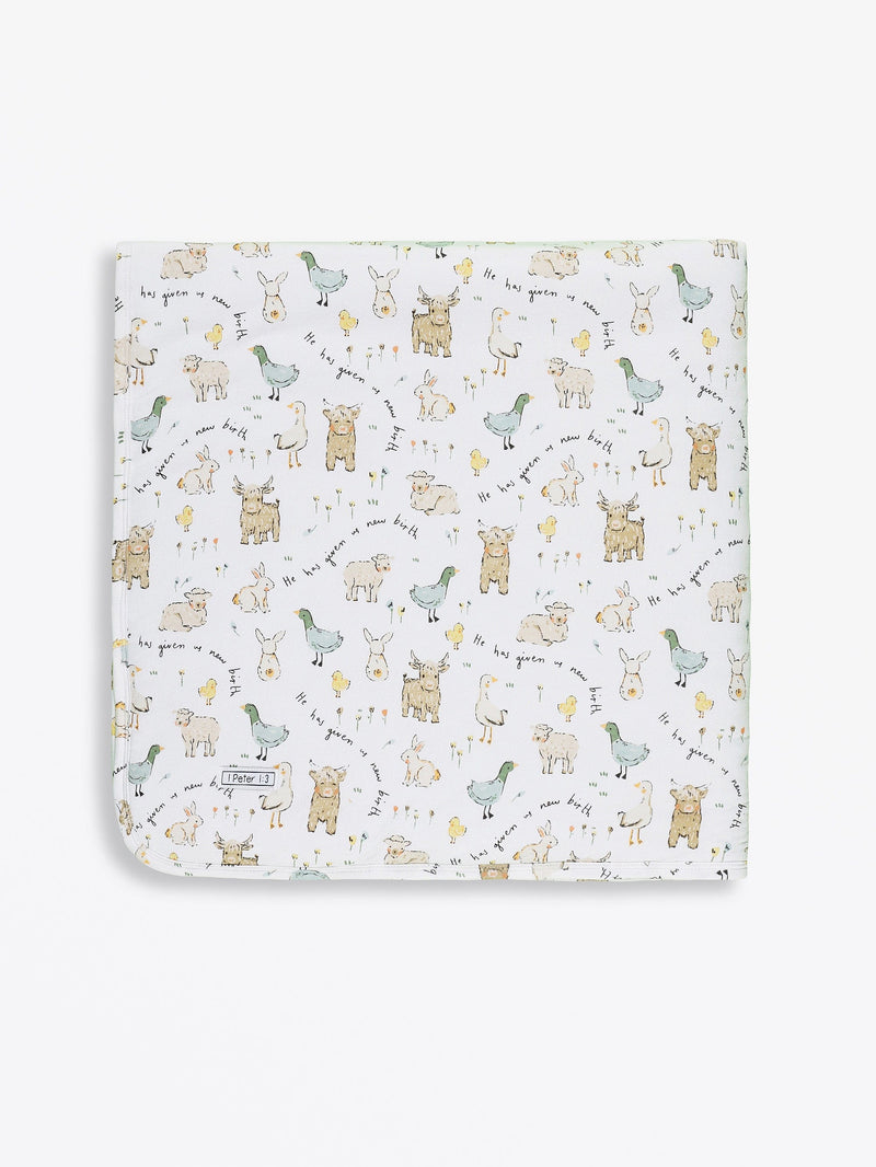 Holy Pals Blankets New Birth Blanket Bamboo