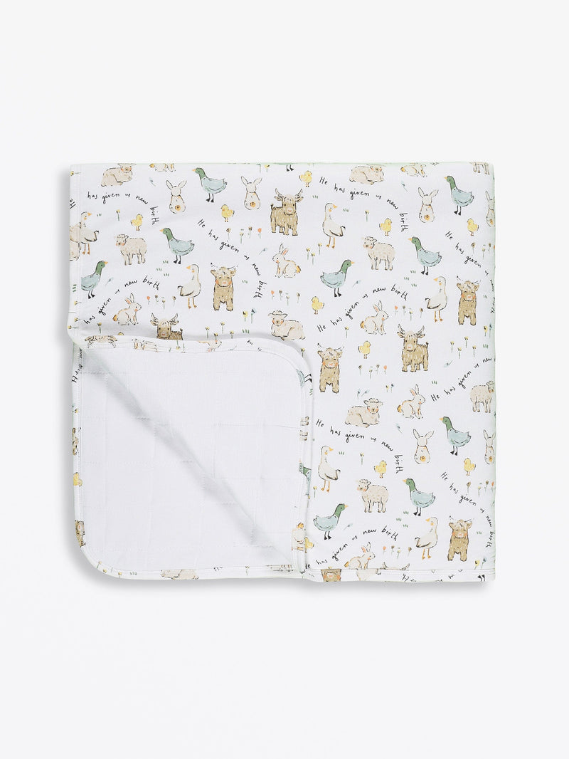 Holy Pals Blankets New Birth Blanket Bamboo