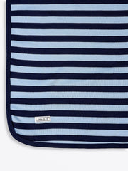 Holy Pals Blankets No Greater Love Blue Swaddle Cotton