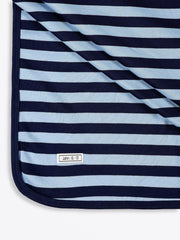 Holy Pals Blankets No Greater Love Blue Swaddle Cotton
