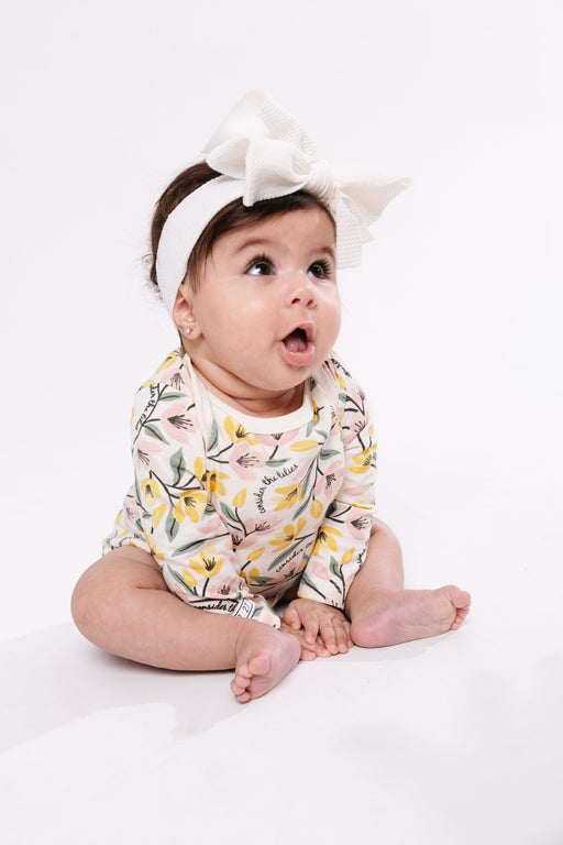 Holy Pals Bodysuit Consider the Lilies Long Sleeve Bodysuit Cotton