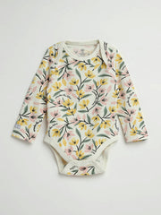 Holy Pals Bodysuit Consider the Lilies Long Sleeve Bodysuit Cotton