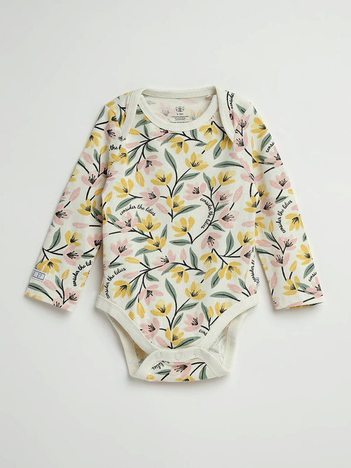 Holy Pals Bodysuit Consider the Lilies Long Sleeve Bodysuit Cotton