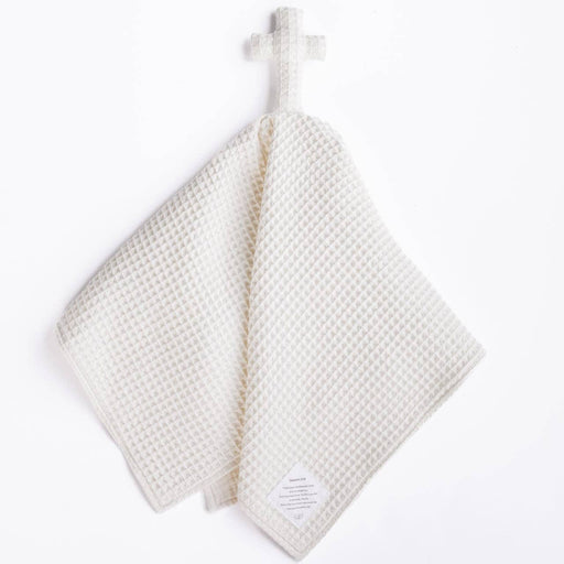 Holy Pals Cross Lovey Organic Cotton: Ivory