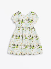 Holy Pals Dress He Is Risen Short Sleeve Twirl Dress Cotton